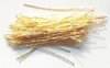 100 3" 20ga Bright Gold Head Pins